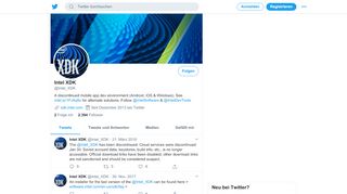 
                            11. Intel XDK (@Intel_XDK) | Twitter