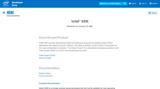 
                            3. Intel® XDK | Intel® Software - Intel® Developer Zone