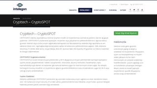 
                            6. İntelegon Bilişim - Crypttech – CryptoSPOT