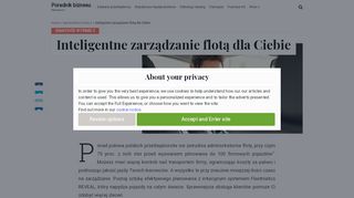 
                            10. Inteligentne zarządzanie flotą dla Ciebie - Poradnik biznesu