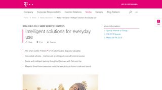 
                            11. Intelligent solutions for everyday use | Deutsche Telekom