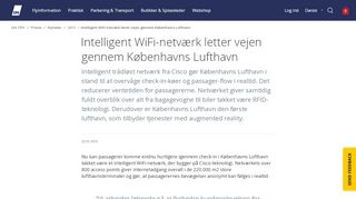 
                            5. Intelligent WiFi-netværk letter vejen gennem Københavns Lufthavn