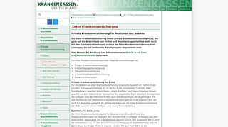 
                            8. Inter Krankenversicherung - Krankenkassen.de