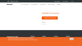 
                            10. INTERACT Pro Family | Clearone