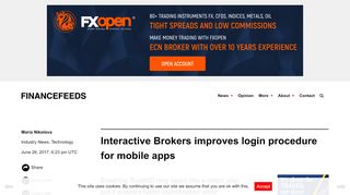 
                            9. Interactive Brokers improves login procedure for mobile apps ...