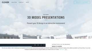 
                            3. Interactive Designs displayed in 3D in the browser | CL3VER