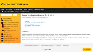 
                            4. Interactive Login - Desktop Application - Betfair Exchange API ...