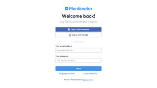 
                            3. Interactive presentation software - Mentimeter