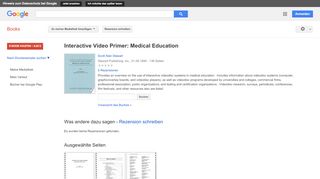 
                            13. Interactive Video Primer: Medical Education