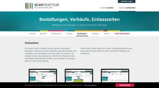 
                            5. Interaktive Statistiken - Online Tickets, Mobile Tickets ... - ScanTickets.de