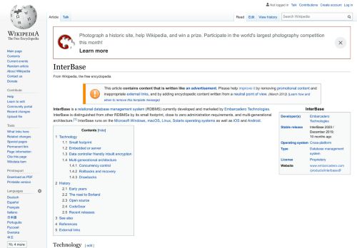 
                            8. InterBase - Wikipedia