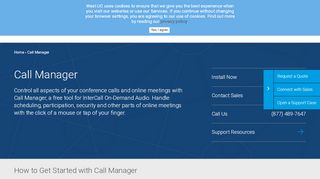 
                            6. InterCall Call Manager | Audio Conferencing App