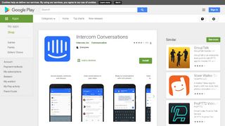 
                            4. Intercom Conversations – Apps on Google Play