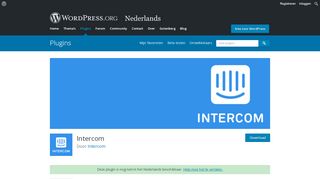 
                            7. Intercom | WordPress.org