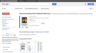 
                            11. Interconnecting Cisco Network Devices.: Das offizielle Kursbuch ... - Google Books-Ergebnisseite