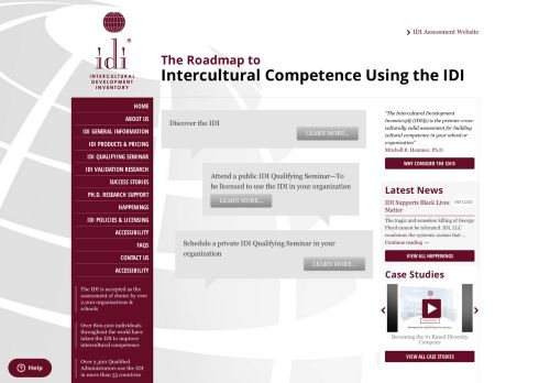 
                            5. Intercultural Development Inventory | IDI LLC | IDI Login