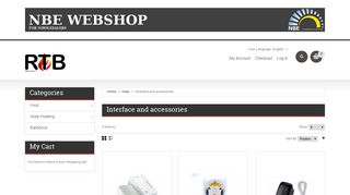 
                            12. Interface and accessories - Heat - NBE Webshop