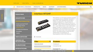 
                            13. Interface HF/UHF - pdb.turck.de
