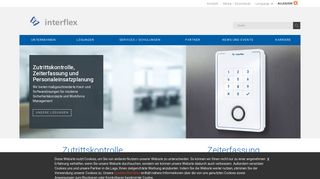 
                            1. Interflex: Zeiterfassung, Zutrittskontrolle, Personaleinsatzplanung