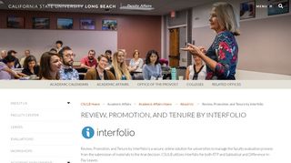 
                            11. Interfolio - Faculty Affairs | California State University, Long ...