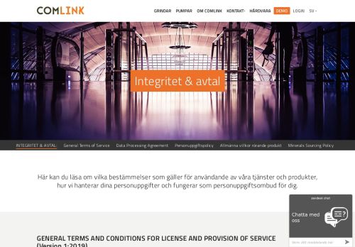 
                            7. Intergritet & avtal | Comlink Comlink