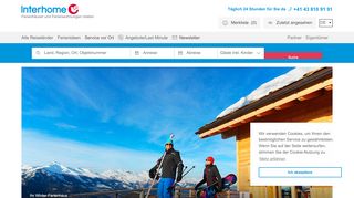 
                            5. Interhome: Ferienhäuser, Ferienwohnungen & Chalets online mieten