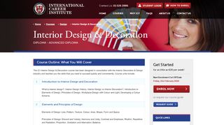 
                            5. Interior Design Courses - International Career Institute