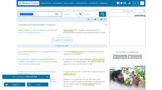 
                            11. InterKontakt - Translation into Spanish - examples English | Reverso ...