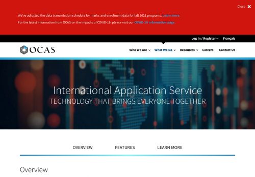 
                            4. International Application Service | OCAS