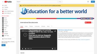 
                            10. International Baccalaureate - YouTube