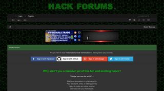 
                            5. International Call Termination - Hack Forums