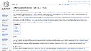 
                            9. International Celestial Reference Frame - Wikipedia