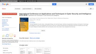 
                            11. International Conference on Applications and Techniques in Cyber ...