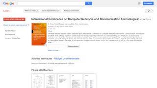 
                            5. International Conference on Computer Networks and Communication ...