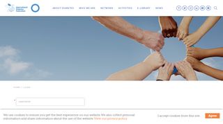 
                            8. International Diabetes Federation - Login