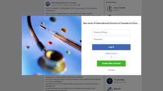 
                            10. International Doctors in Canada - Facebook