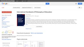
                            5. International Handbook of Philosophy of Education - Risultati da Google Libri
