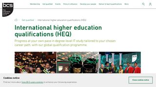 
                            9. International higher education qualifications (HEQ)