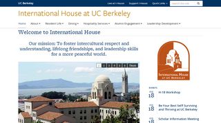 
                            1. International House Berkeley: Student Campus Housing - Cultural ...