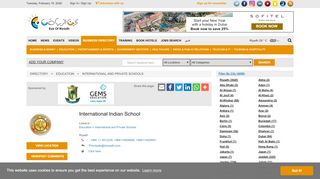 
                            10. International Indian School - Eye of Riyadh