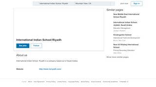 
                            8. International Indian School Riyadh | LinkedIn