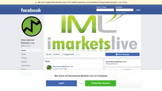 
                            10. International Markets Live - Home | Facebook