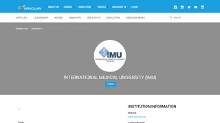 
                            13. INTERNATIONAL MEDICAL UNIVERSITY (IMU) - Graduan