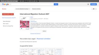 
                            8. International Migration Outlook 2007