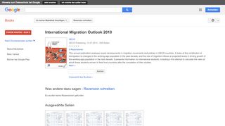 
                            7. International Migration Outlook 2010