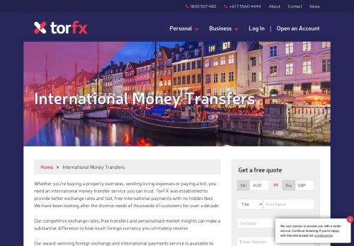 
                            6. International Money Transfers | Currency Transfer Services | TorFX