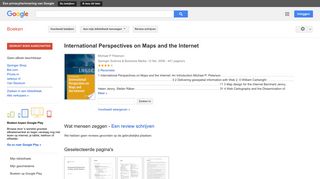 
                            12. International Perspectives on Maps and the Internet
