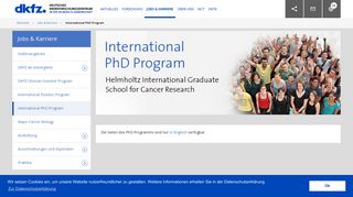 
                            5. International PhD Program - German Cancer Research Center