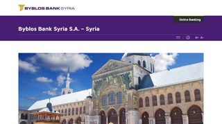 
                            13. International Presence | Byblos Bank Syria S.A. – Syria | ...