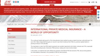 
                            7. International Private Medical Insurance – a world of opportunity ...